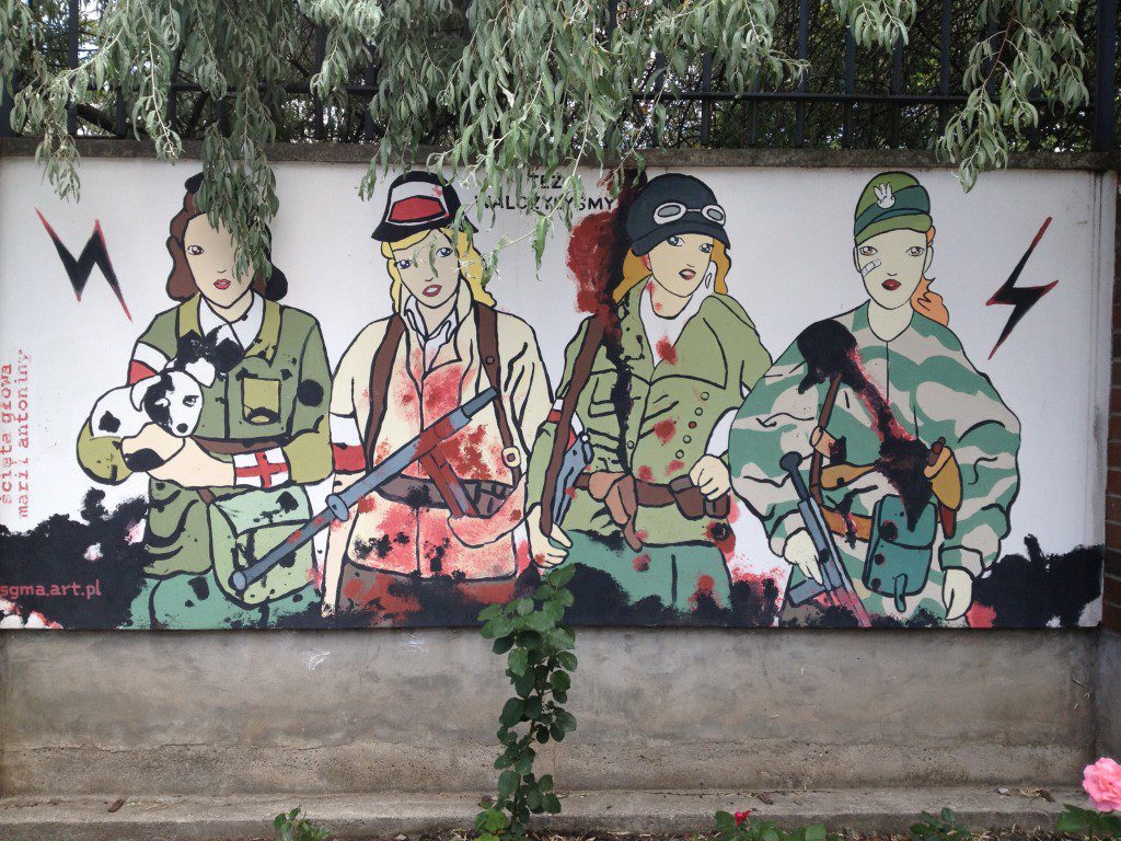 Warsaw Street Art - Uprising Museum