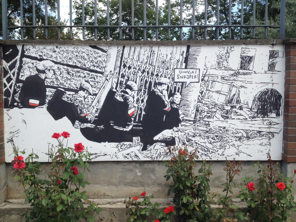 Warsaw Street Art - Uprising Museum