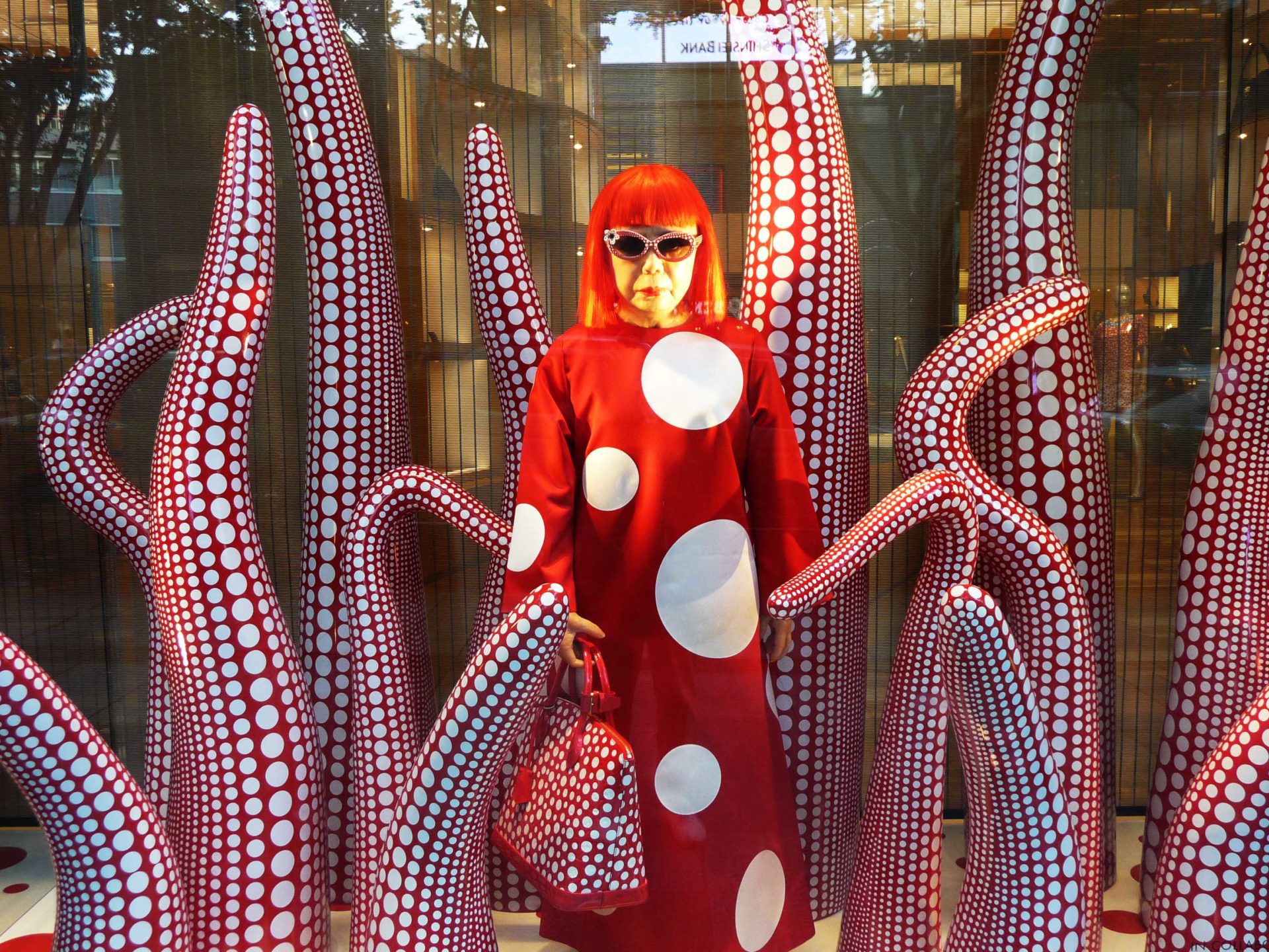 Louis Vuitton and Yayoi Kusama Get Ready to Open Selfridges