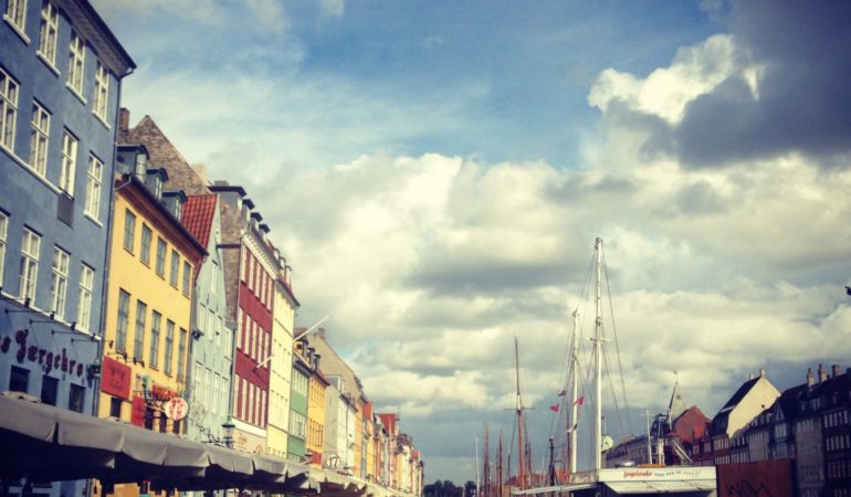 Colorful Copenhagen Harbor