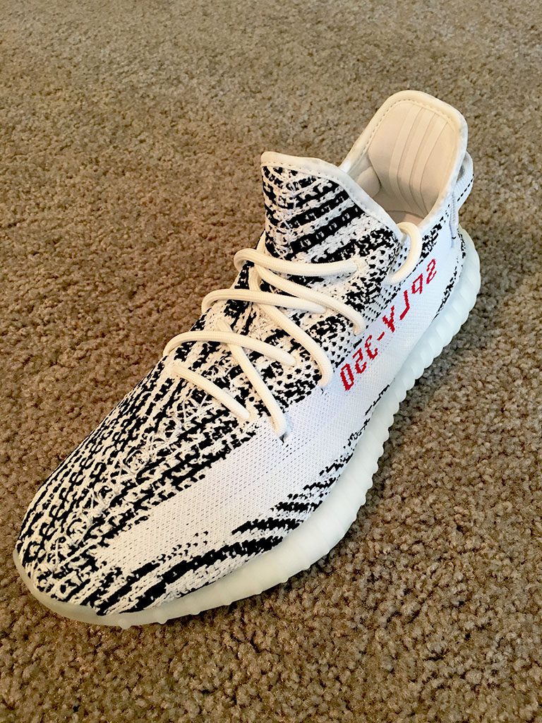 Yeezy Zebra Review, adidas sneakers, buy the Yeezy 350 V2 Zebra